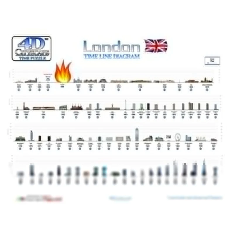 4D Cityscape Time Puzzle London 3 4D Cityscape Time Puzzle London