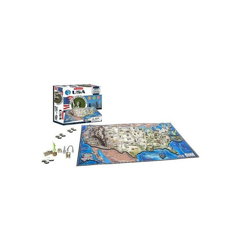 4D Cityscape Time Puzzle USA 3 4D Cityscape Time Puzzle USA