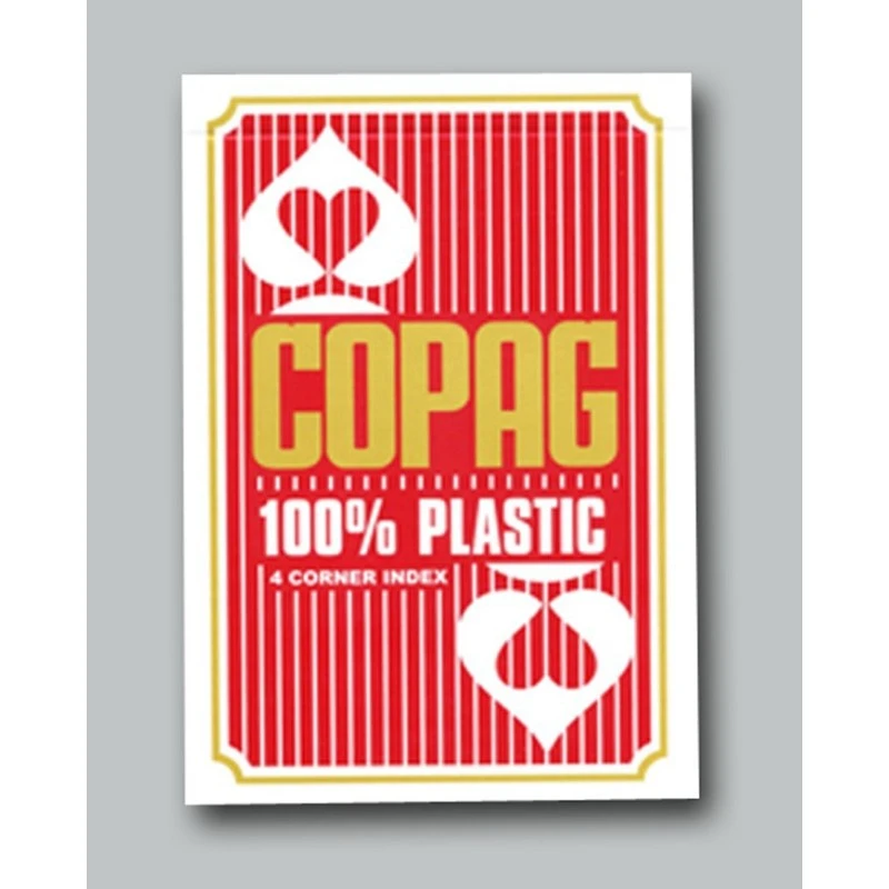 Cartes Copag 4 Index Jumbo - Rouge 5 Cartes Copag 4 Index Jumbo - Rouge – Image 3