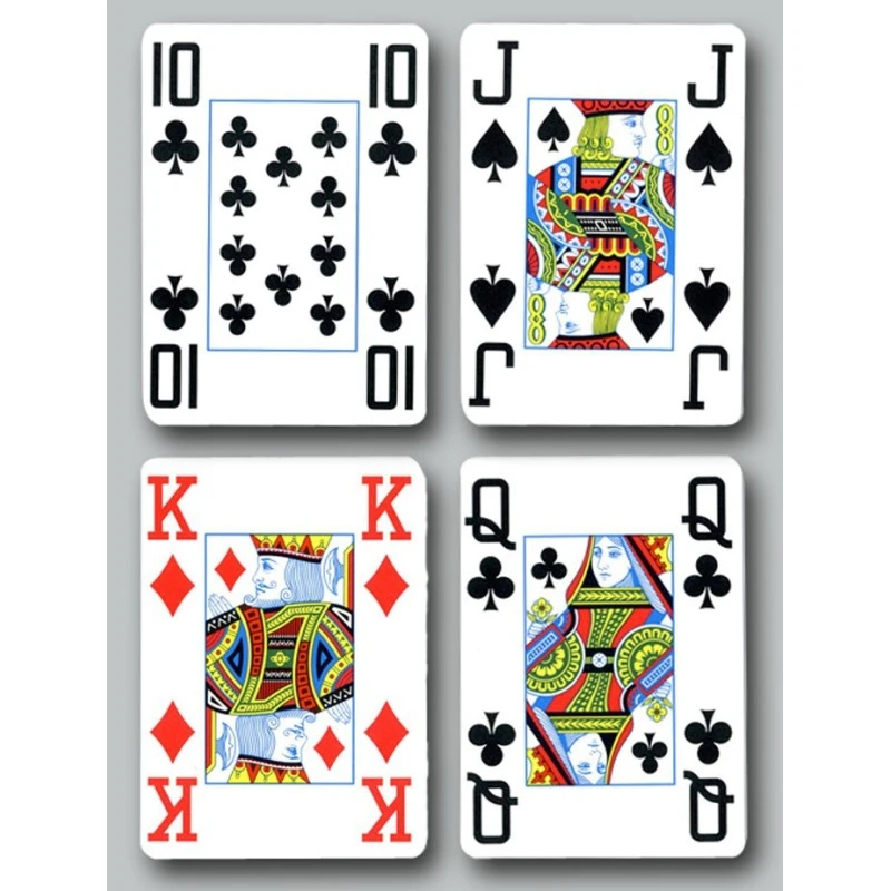 Cartes Copag 4 Index Jumbo - Rouge 3 Cartes Copag 4 Index Jumbo - Rouge