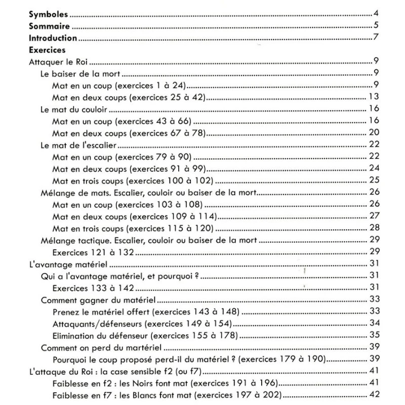 ESCAFRE - 1000 Exercices Pour Bien Progresser Aux échecs 5 ESCAFRE - 1000 Exercices Pour Bien Progresser Aux échecs – Image 3