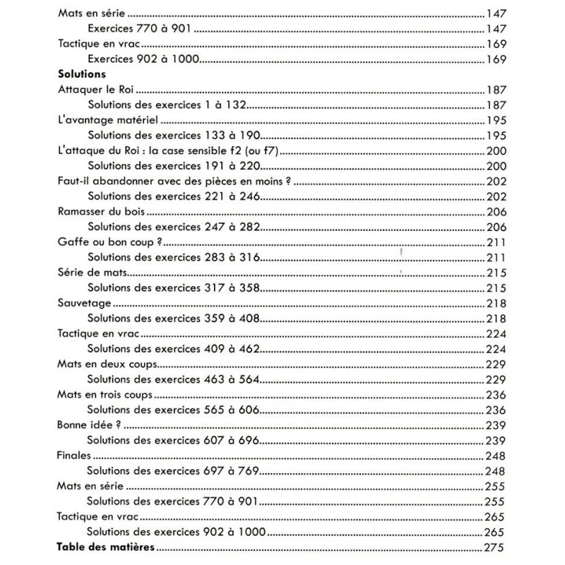 ESCAFRE - 1000 Exercices Pour Bien Progresser Aux échecs 7 ESCAFRE - 1000 Exercices Pour Bien Progresser Aux échecs – Image 5