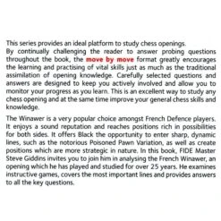 GIDDINS - The French Winawer Move By Move 13 GIDDINS - The French Winawer Move By Move -Variantes Boutique GIDDINS The French Winawer Move by Move 1