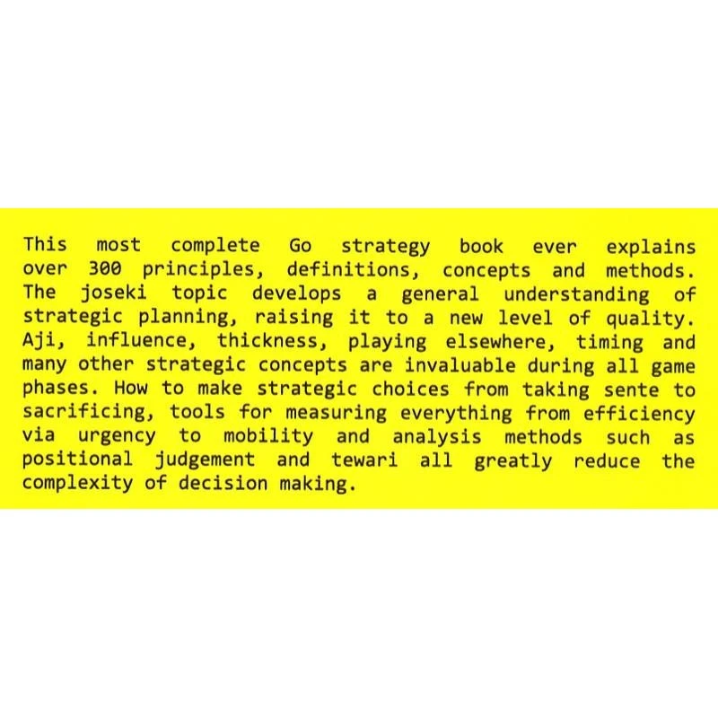 JASIEK - Joseki Strategy (volume 2) 3 JASIEK - Joseki Strategy (volume 2)