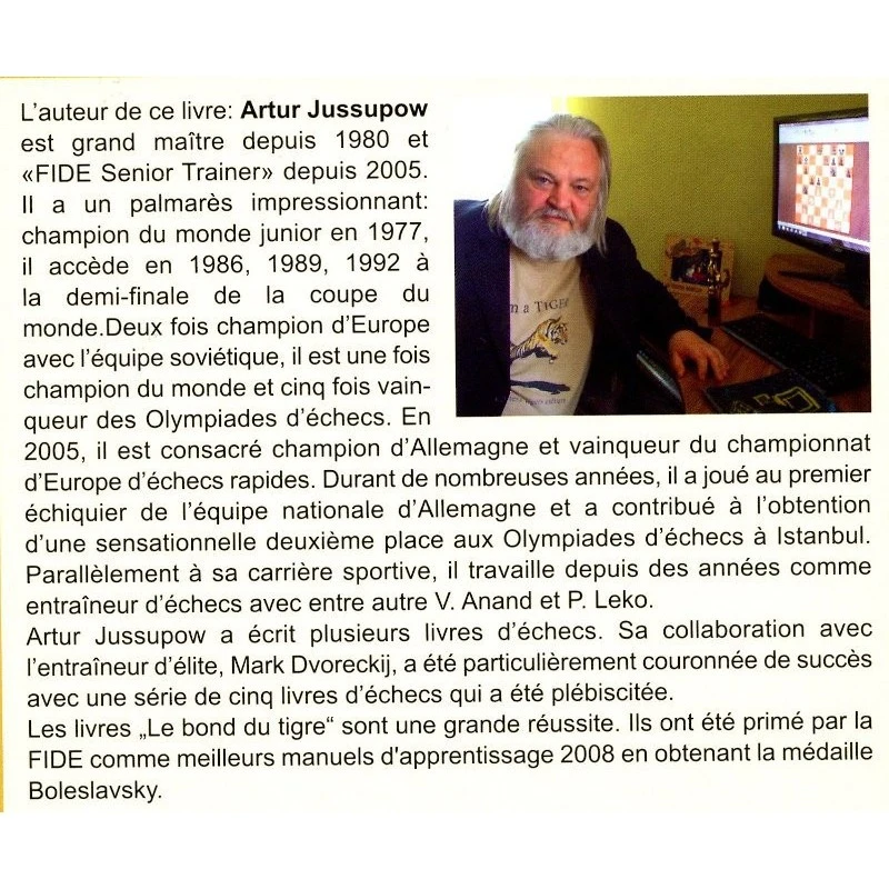 JUSSUPOW - Le Bond Du Tigre Au Delà De 1600 Elo Vol.1 8 JUSSUPOW - Le Bond Du Tigre Au Delà De 1600 Elo Vol.1 – Image 6