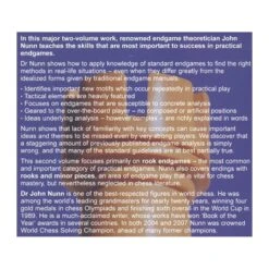 NUNN - Nunn's Chess Endings Vol 2 -Variantes Boutique NUNN Nunn s Chess Endings vol 2 1