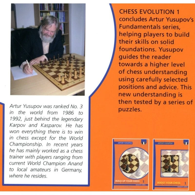 YUSUPOV - Chess Evolution The Fundamentals Vol.1 (Hard Cover) 3 YUSUPOV - Chess Evolution The Fundamentals Vol.1 (Hard Cover)