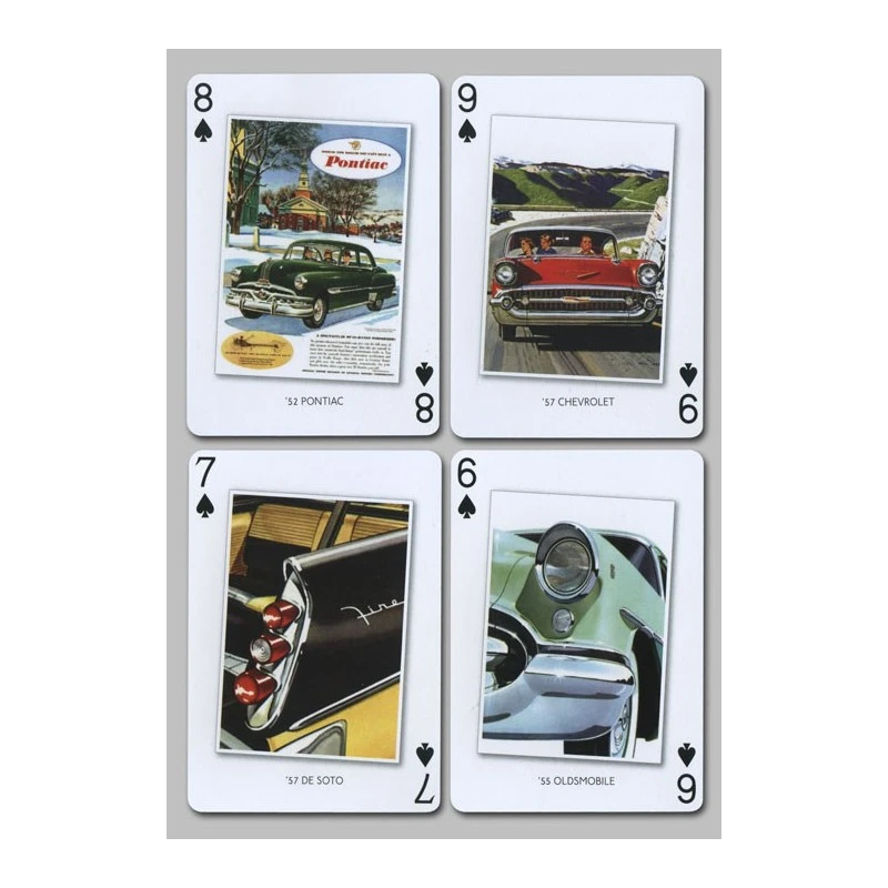 Cartes à Jouer American Dream Cars 6 Cartes à Jouer American Dream Cars – Image 4
