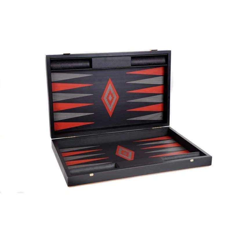 Backgammon Argento - Grand Modèle 3 Backgammon Argento - Grand Modèle