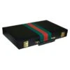 Backgammon Vert-Rouge 38cm 1 Backgammon Vert-Rouge 38cm -Variantes Boutique backgammon classique petit modele