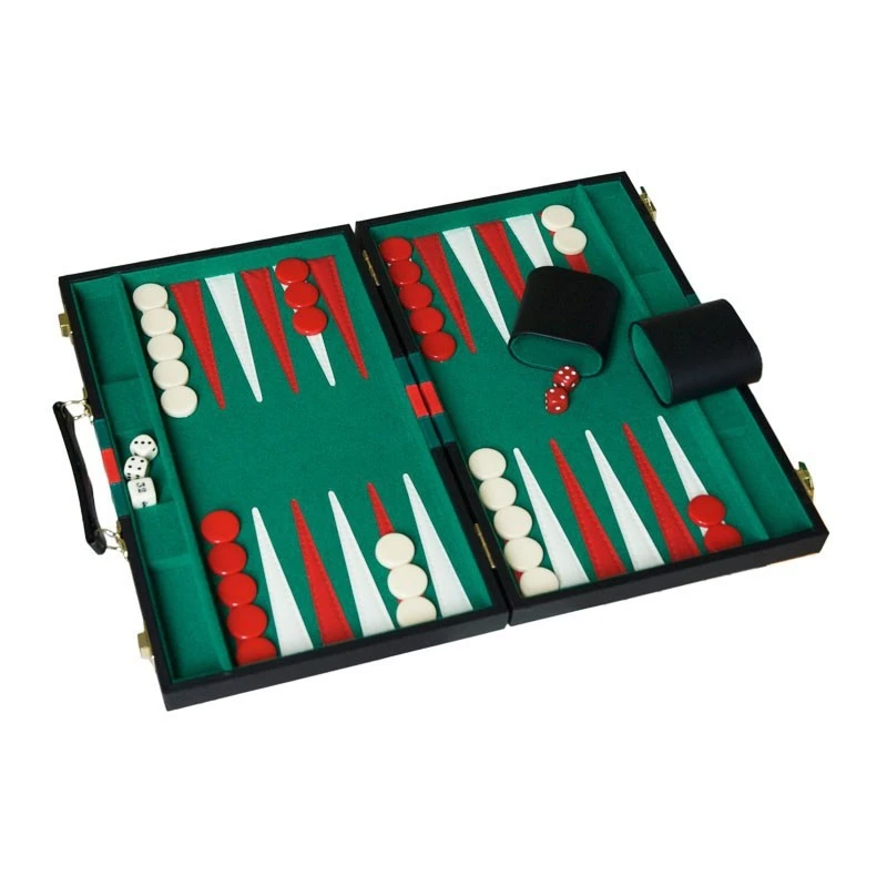 Backgammon Vert-Rouge 38cm 6 Backgammon Vert-Rouge 38cm – Image 4
