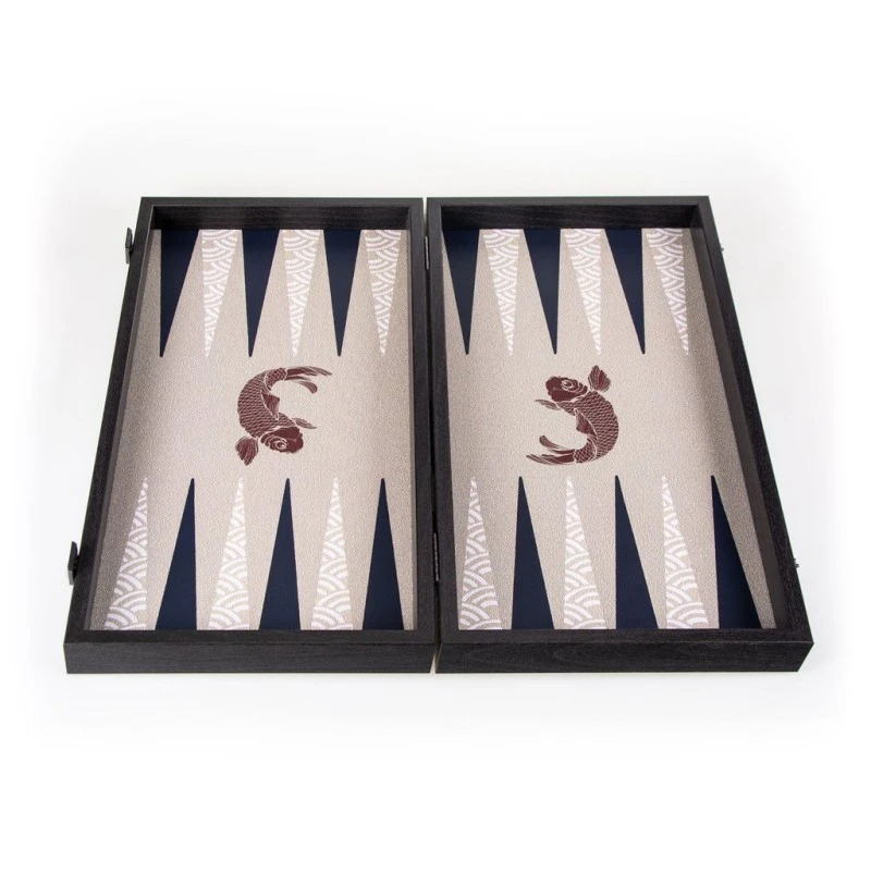 Backgammon Japonais Koi 48x26cm 5 Backgammon Japonais Koi 48x26cm – Image 3