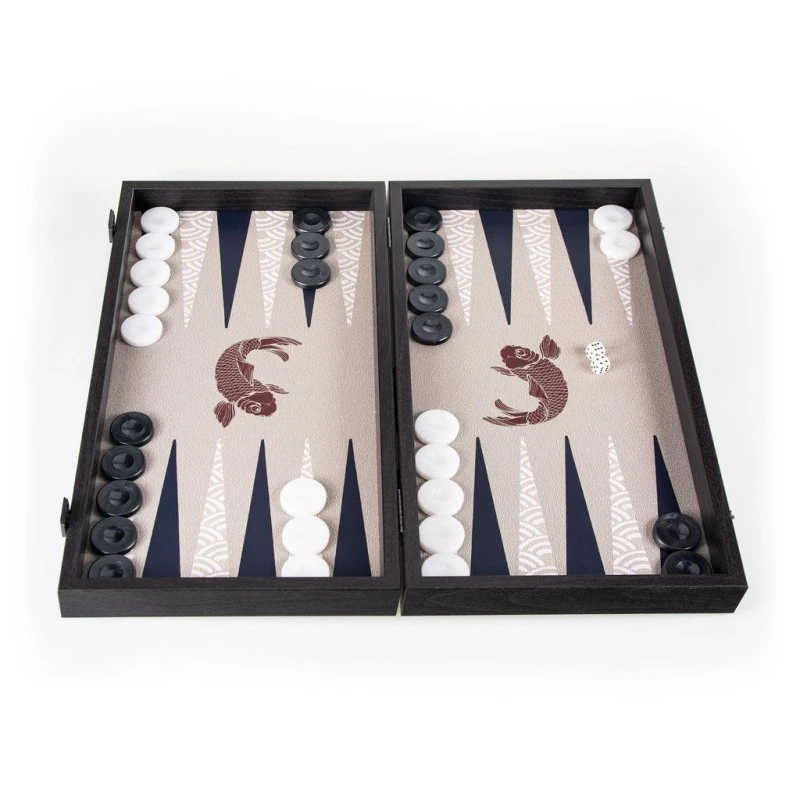 Backgammon Japonais Koi 48x26cm 3 Backgammon Japonais Koi 48x26cm