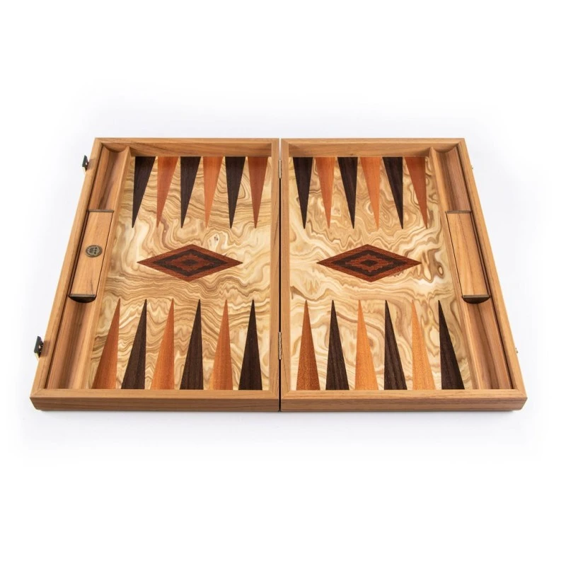 Backgammon Olive Luxe 38cm 3 Backgammon Olive Luxe 38cm
