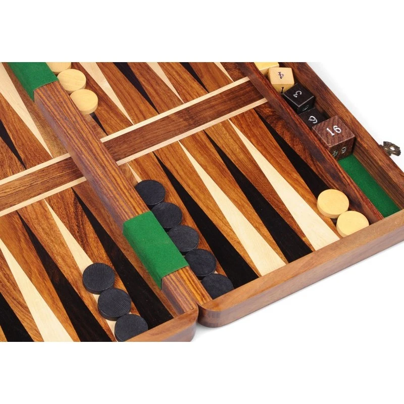 Backgammon Bois D'Acacia 35cm 6 Backgammon Bois D'Acacia 35cm – Image 4