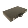 Backgammon Simili Cuir Black Deluxe Grand Format -Variantes Boutique backgammon simili cuir black deluxe grand format