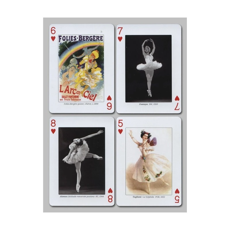 Cartes à Jouer Ballet 6 Cartes à Jouer Ballet – Image 4