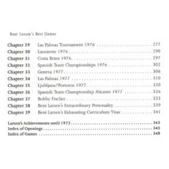 Bent Larsen's Best Games, Fighting Chess With The Great Dane - LARSEN -Variantes Boutique bent larsen s best games fighting chess with the great dane larsen 2