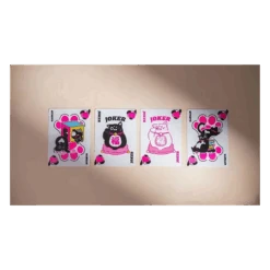 Cartes Bicycle Cat Pink 9 Cartes Bicycle Cat Pink -Variantes Boutique bicycle cat pink 2