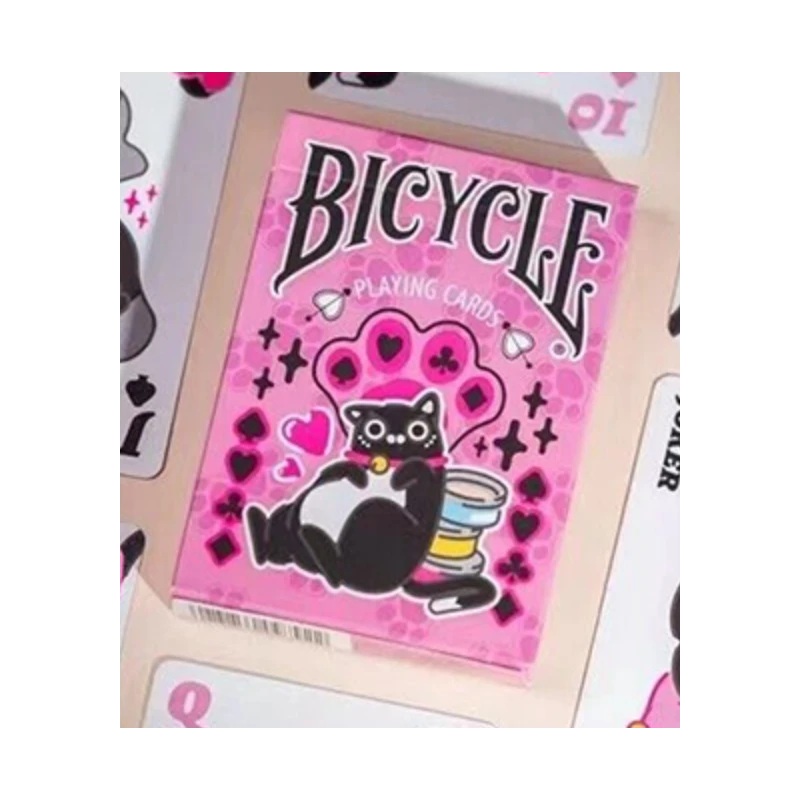 Cartes Bicycle Cat Pink 3 Cartes Bicycle Cat Pink