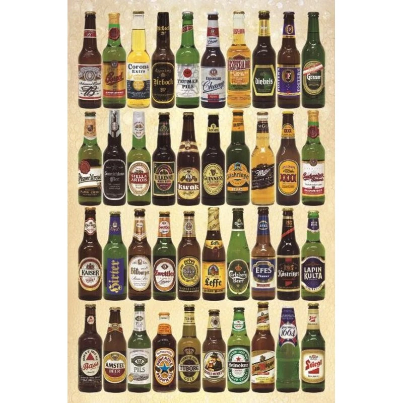 Puzzle 1000 Pièces - Bières 3 Puzzle 1000 Pièces - Bières