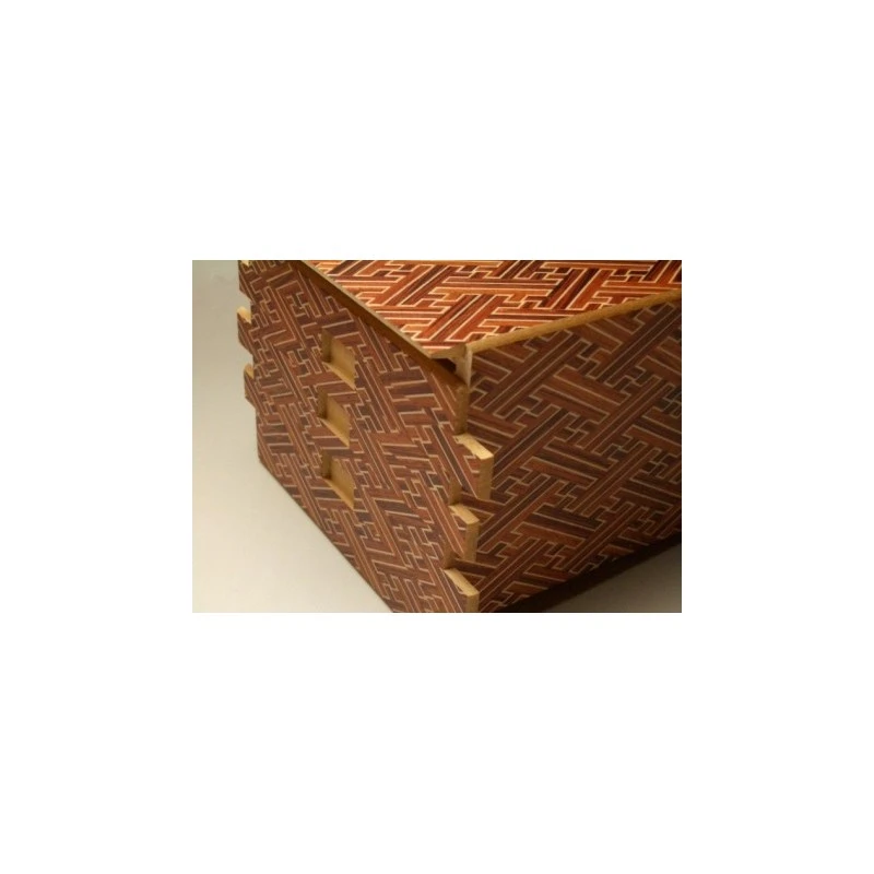 Boite à Secret Japonaise 7 Sun 72+1 Steps Red 3 Boite à Secret Japonaise 7 Sun 72+1 Steps Red