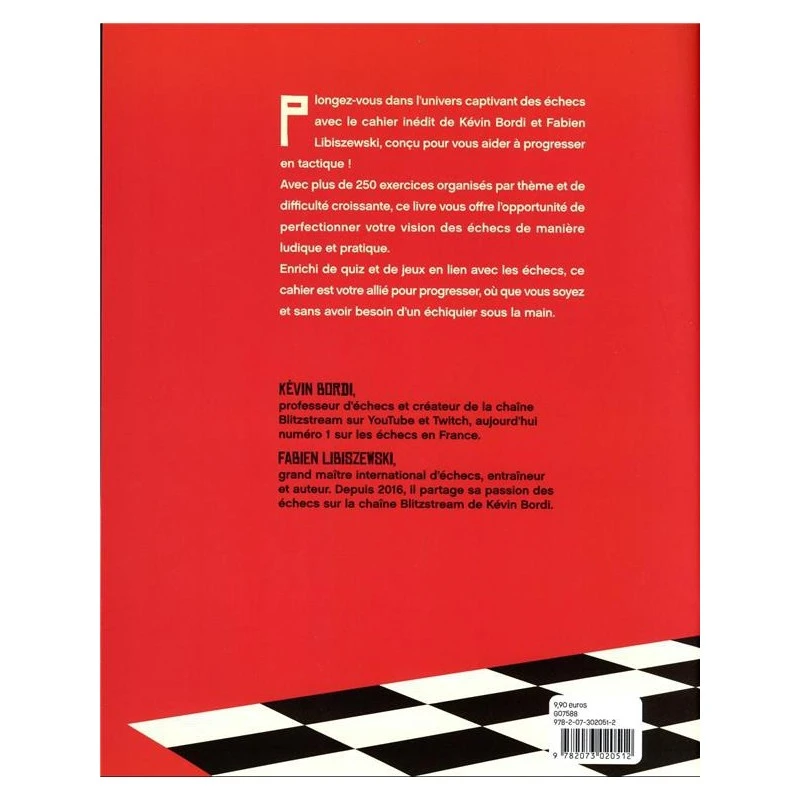 Bordi - Echecs : Cahier D'Entraînement 4 Bordi - Echecs : Cahier D'Entraînement – Image 2