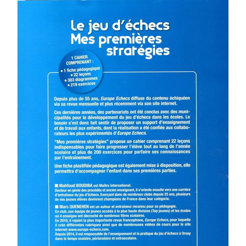 Boudiba - Jeu D'échecs Mes Premières Stratégies 4 Boudiba - Jeu D'échecs Mes Premières Stratégies – Image 2