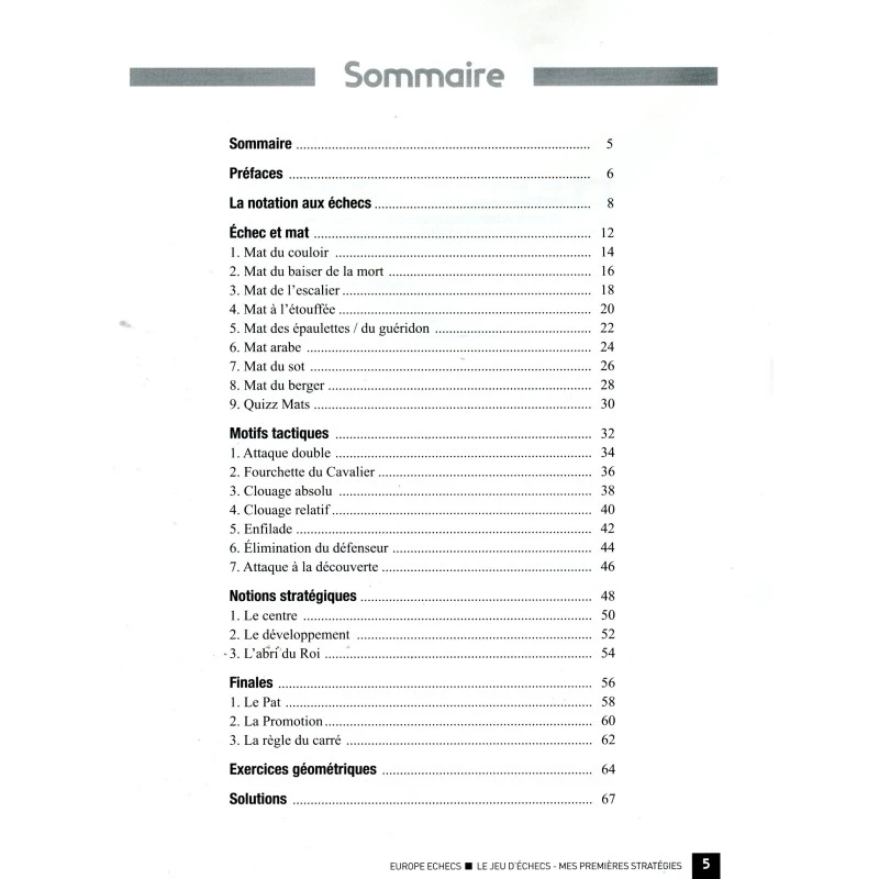 Boudiba - Jeu D'échecs Mes Premières Stratégies 3 Boudiba - Jeu D'échecs Mes Premières Stratégies