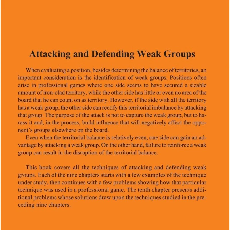 Bozulich - Mastering The Basics Vol.12: Attacking And Defending Weak Groups 3 Bozulich - Mastering The Basics Vol.12: Attacking And Defending Weak Groups