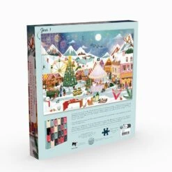 Puzzle 1008 Pièces - Calendrier De L'Avent Village Noël 11 Puzzle 1008 Pièces - Calendrier De L'Avent Village Noël -Variantes Boutique calendrier avent village noel 4
