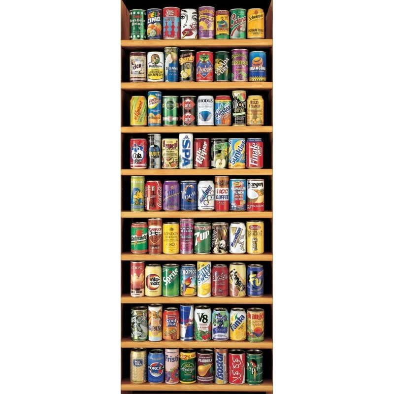 Puzzle 2000 Pièces - Cannettes 3 Puzzle 2000 Pièces - Cannettes