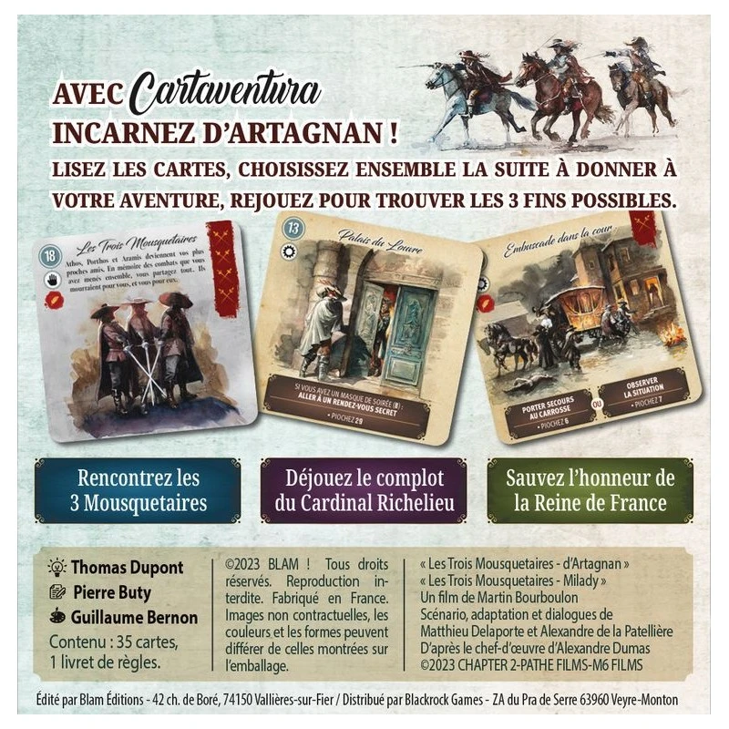 Cartaventura Les 3 Mousquetaires : L'honneur De La Reine 7 Cartaventura Les 3 Mousquetaires : L'honneur De La Reine – Image 5