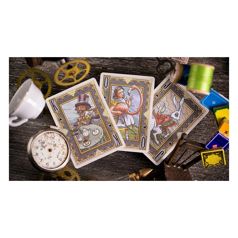 Cartes à Jouer Alice In Wonderland 4 Cartes à Jouer Alice In Wonderland – Image 2