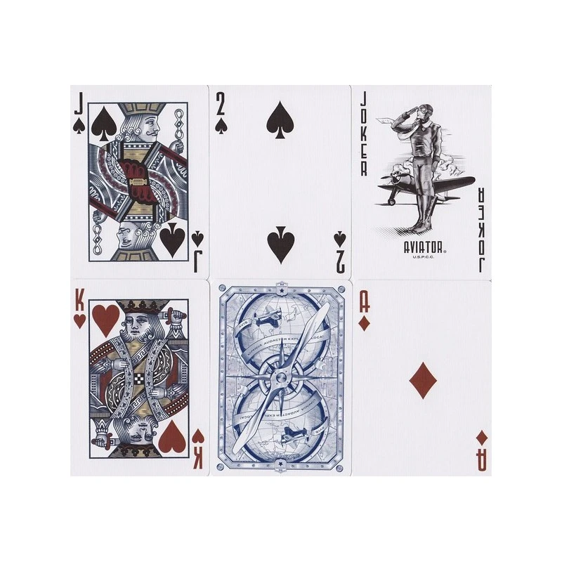 Cartes à Jouer Aviator Heritage 3 Cartes à Jouer Aviator Heritage