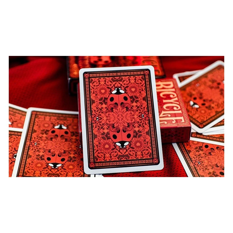 Cartes à Jouer Bicycle Ladybug Red 3 Cartes à Jouer Bicycle Ladybug Red