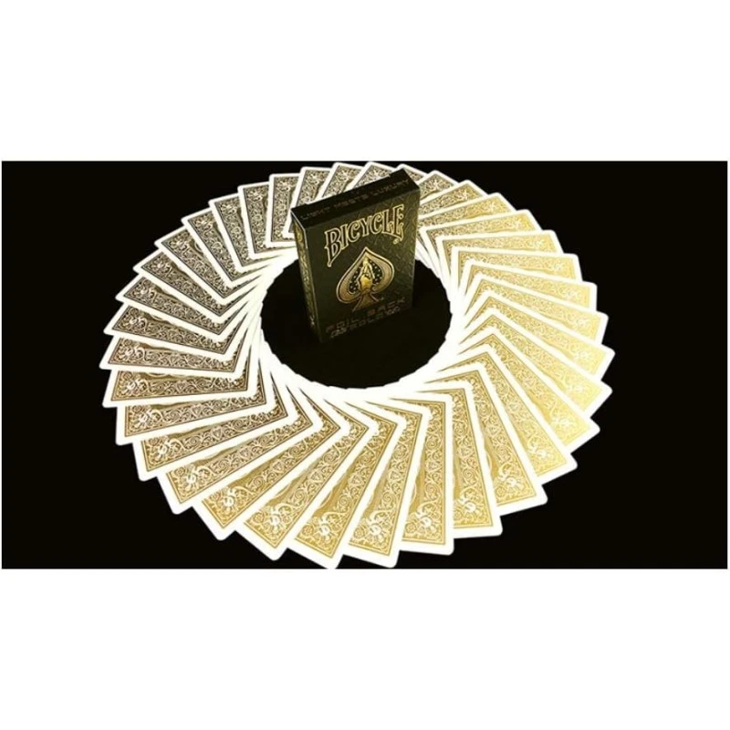 Cartes à Jouer Bicycle MetalLuxe Gold 5 Cartes à Jouer Bicycle MetalLuxe Gold – Image 3