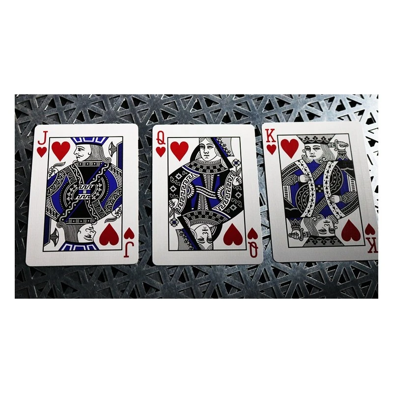 Cartes à Jouer Bicycle Metalluxe Cobalt Blue V2 7 Cartes à Jouer Bicycle Metalluxe Cobalt Blue V2 – Image 5