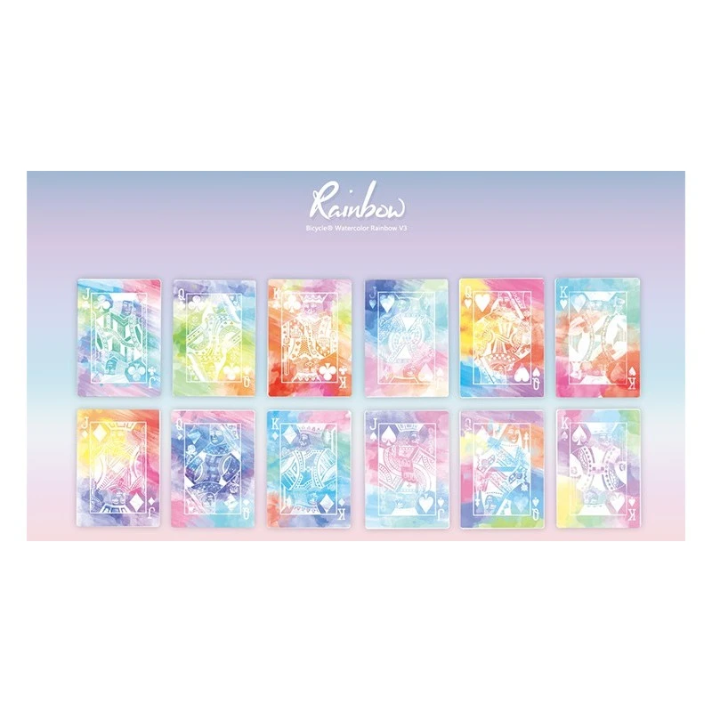Cartes à Jouer Bicycle Rainbow (Cedar) 5 Cartes à Jouer Bicycle Rainbow (Cedar) – Image 3