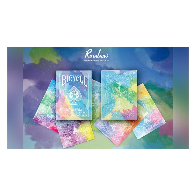 Cartes à Jouer Bicycle Rainbow (Cedar) 6 Cartes à Jouer Bicycle Rainbow (Cedar) – Image 4
