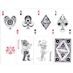 Cartes à Jouer Bicycle White Four Point