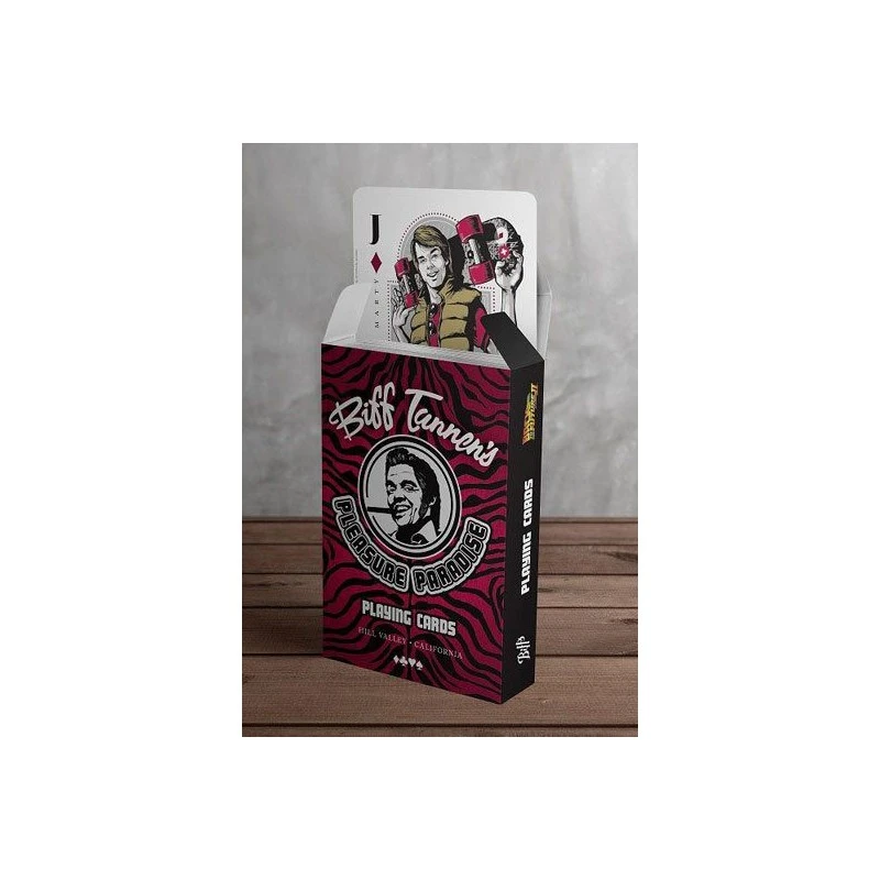 Cartes à Jouer Retour Vers Le Futur - Biff Tannen 3 Cartes à Jouer Retour Vers Le Futur - Biff Tannen