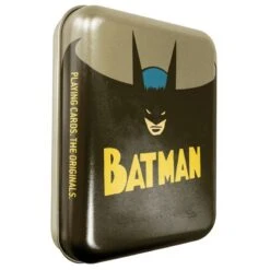 Cartes à Jouer DC Comics Batman Boite Metal Vintage