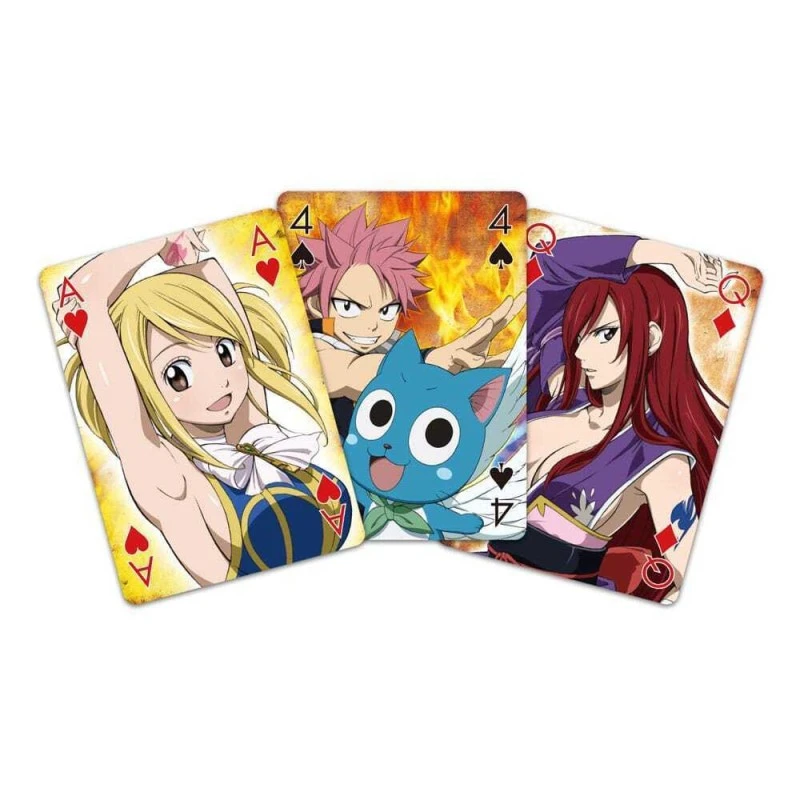 Cartes à Jouer Fairy Tail 3 Cartes à Jouer Fairy Tail