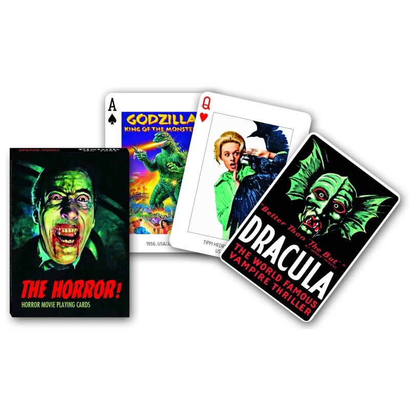 Cartes à Jouer Films D'Horreur (Horror Movies!) 3 Cartes à Jouer Films D'Horreur (Horror Movies!)