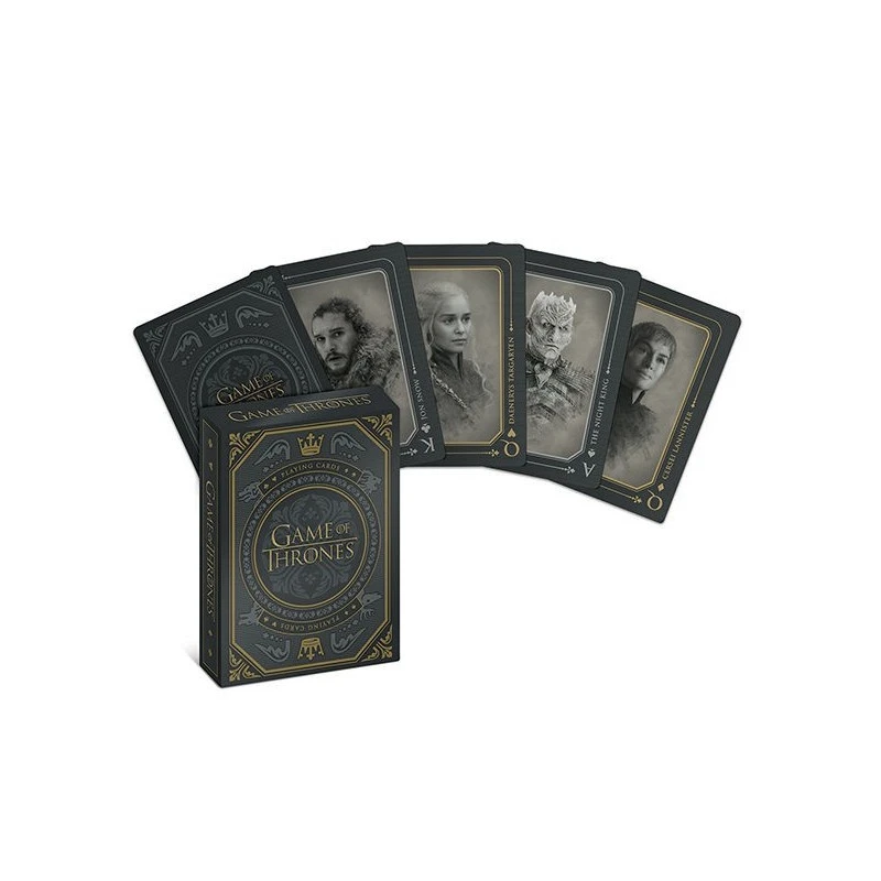 Cartes à Jouer Game Of Thrones 3rd Edition (Dark) 3 Cartes à Jouer Game Of Thrones 3rd Edition (Dark)