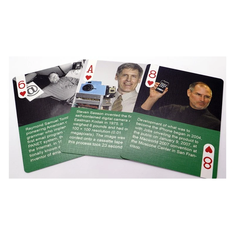 Cartes à Jouer History Of American Innovation 7 Cartes à Jouer History Of American Innovation – Image 5