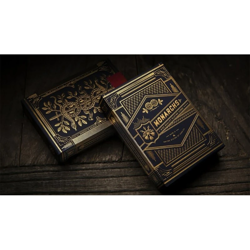 Cartes à Jouer Monarchs Black 3 Cartes à Jouer Monarchs Black