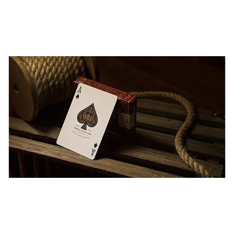 Cartes à Jouer Monarchs Rouge 5 Cartes à Jouer Monarchs Rouge – Image 3