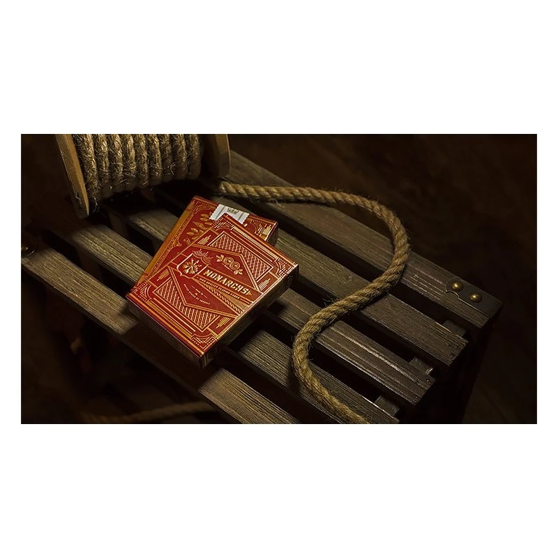 Cartes à Jouer Monarchs Rouge 3 Cartes à Jouer Monarchs Rouge